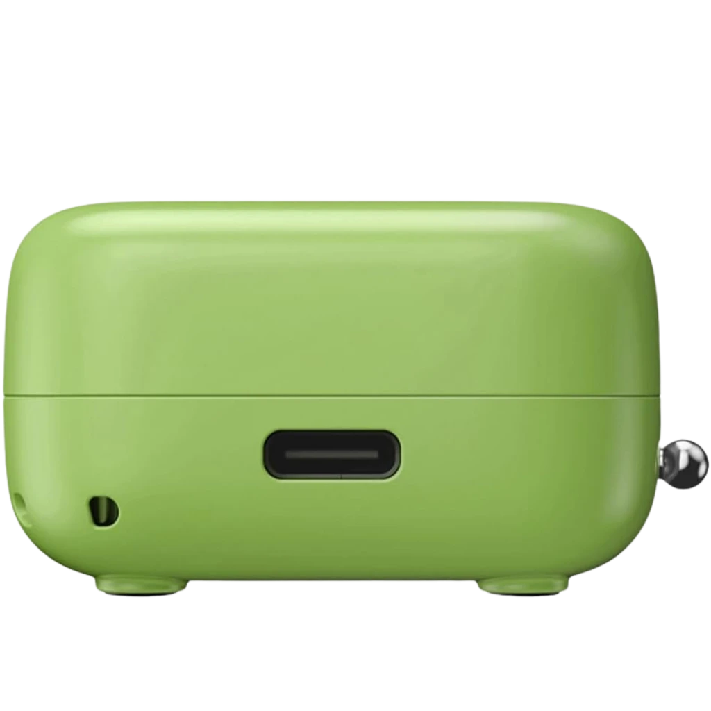 Onyx Boox Cargador Inalámbrico para BOOX Tappy Pasapáginas en verde, base magnética con dos botones circulares y pantallas LED con iconos pixelados - Ítem2