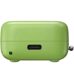 Cargador inalámbrico verde compacto para BOOX Tappy Pasapáginas con puerto USB-C centrado, indicador lateral y acabado liso redondeado