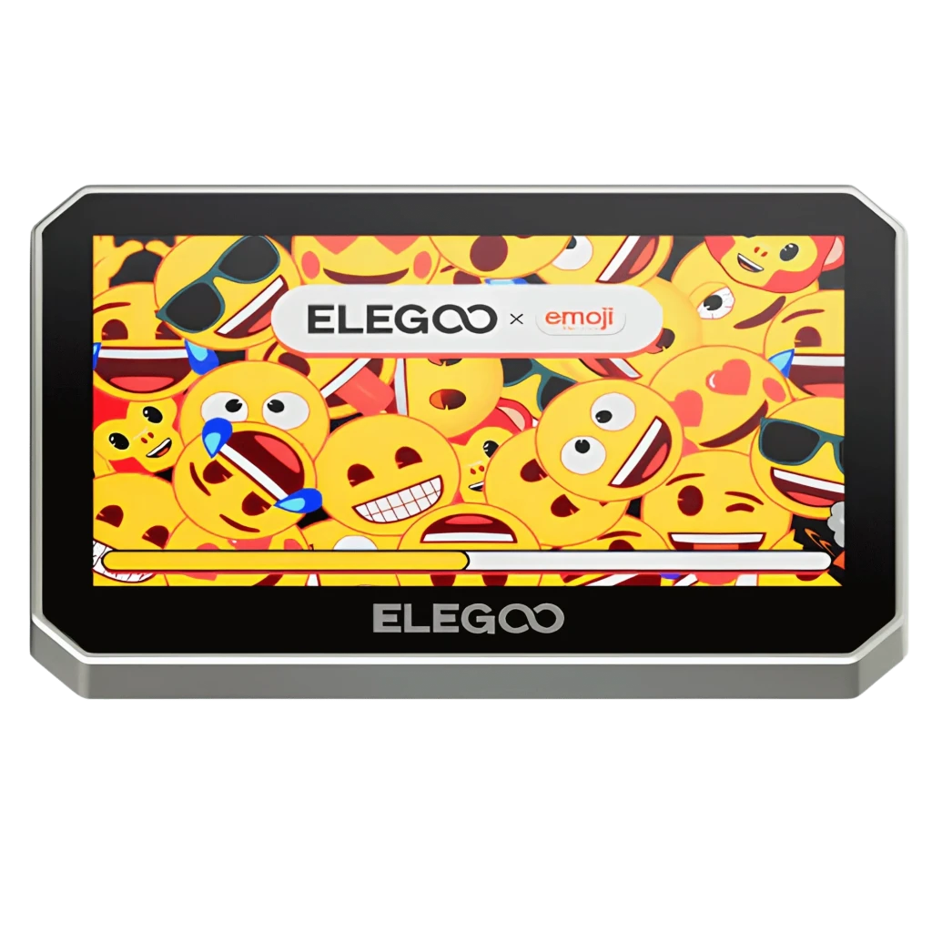 Impresora 3D Elegoo Centauri Carbon 2 Combo x Emoji con cabina transparente, chasis blanco, pantalla táctil frontal y portabobinas dual lateral - Ítem2