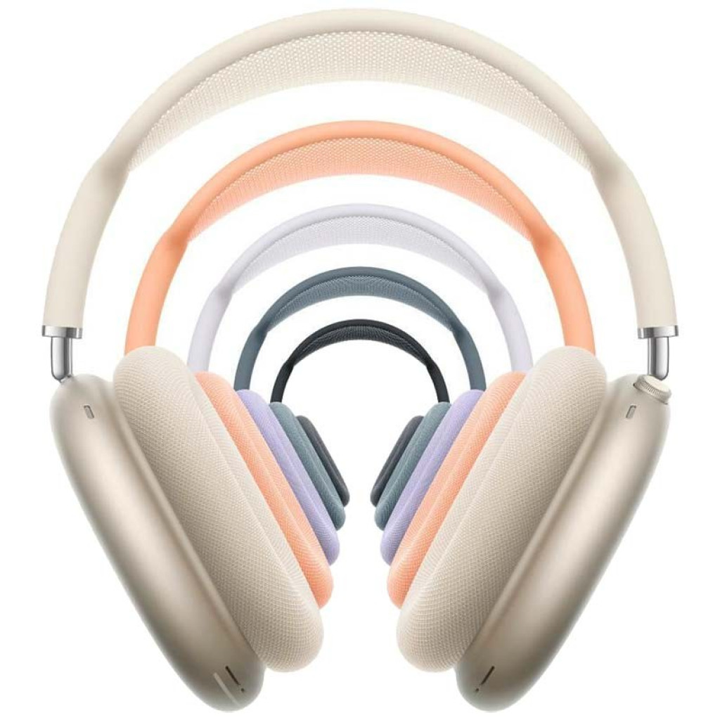 Auriculares Apple AirPods Max púrpura con diadema acolchada blanca, copas circumaurales de malla, acabado mate y puerto USB-C, renovado estado premium - Ítem5