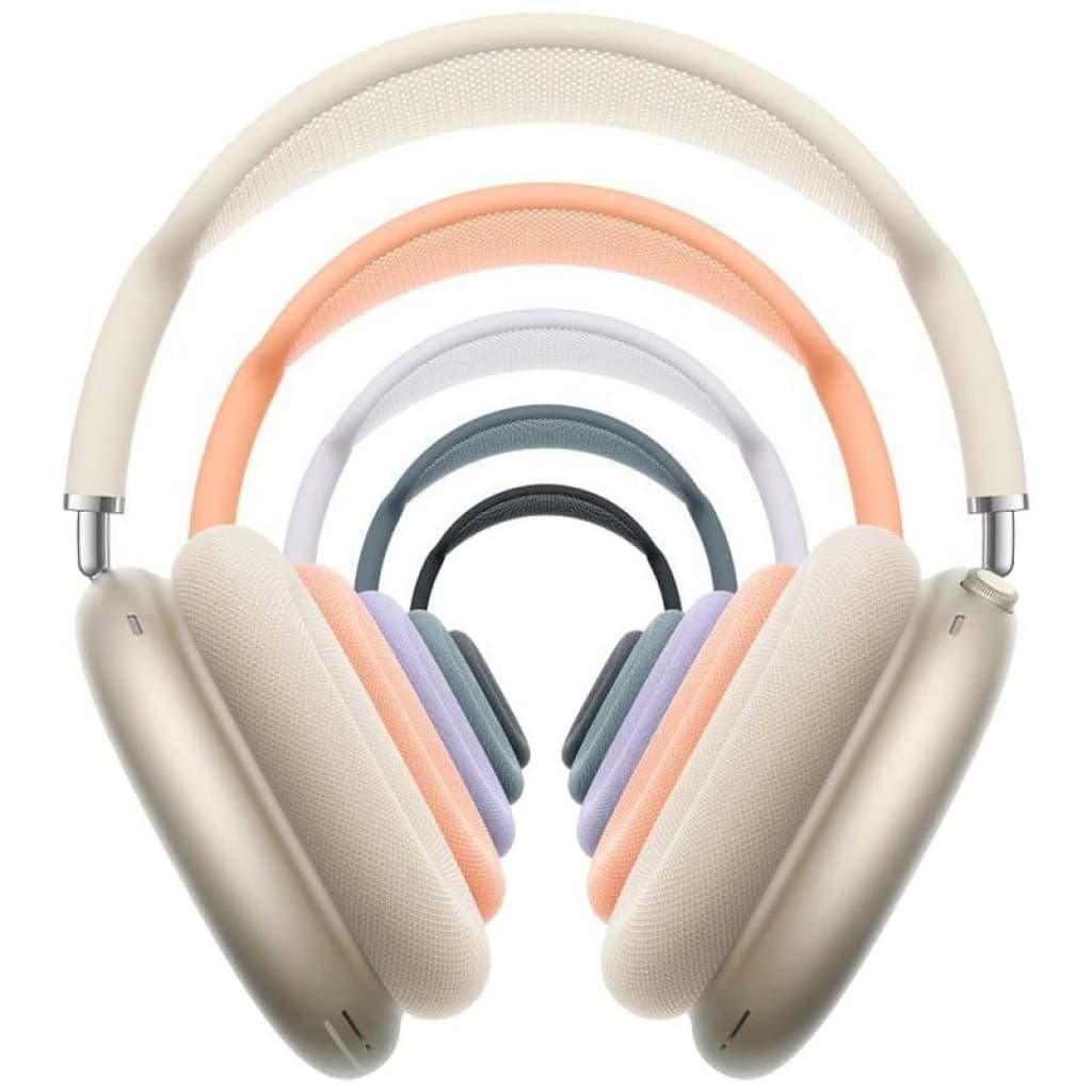 Apple AirPods Max Púrpura USB-C recondicionado Premium com arco acolchoado, conchas over-ear e malha respirável; design elegante em tons suaves
