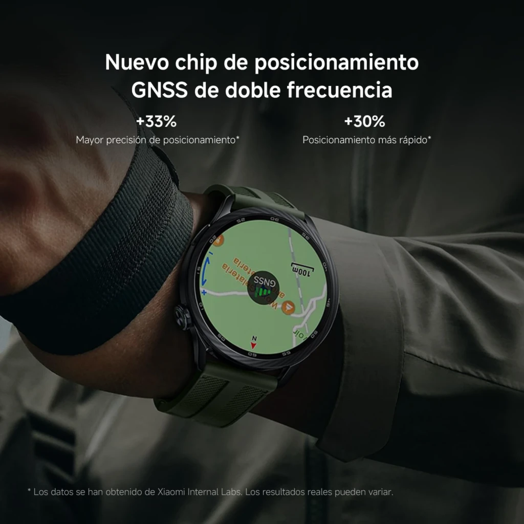 Xiaomi Watch S5 46 mm preto com caixa metálica, tela AMOLED 1,48 polegadas, mostradores redondo e esportivo, pulseira de silicone e botões laterais - Item9
