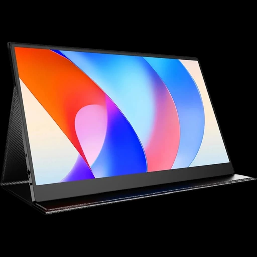 Uperfect USetup E7 Monitor Portátil 15.6" Full HD táctil 60 Hz IPS con funda soporte, biseles delgados, panel mate antirreflejo y diseño ultrafino portátil