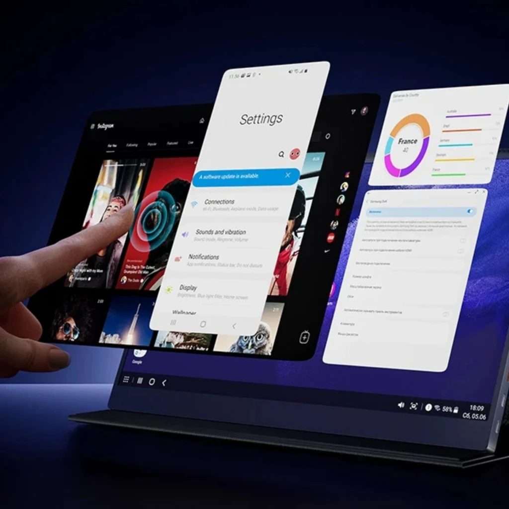 Uperfect USetup E7 Monitor Portátil 15.6