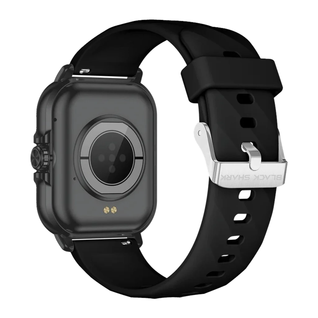 Black Shark GT3 Neo2 Smartwatch negro con correa de silicona, pantalla rectangular con números grandes, monitor de pasos y calorías, clasificación IP68 - Ítem2