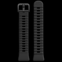Correa negra de repuesto para Huawei Band 11 Pro, silicona con hebilla metálica, múltiples orificios de ajuste, diseño resistente y compatible con 5 ATM