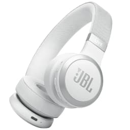 JBL Live 670NC Bluetooth Blanc - Casque sans fil
