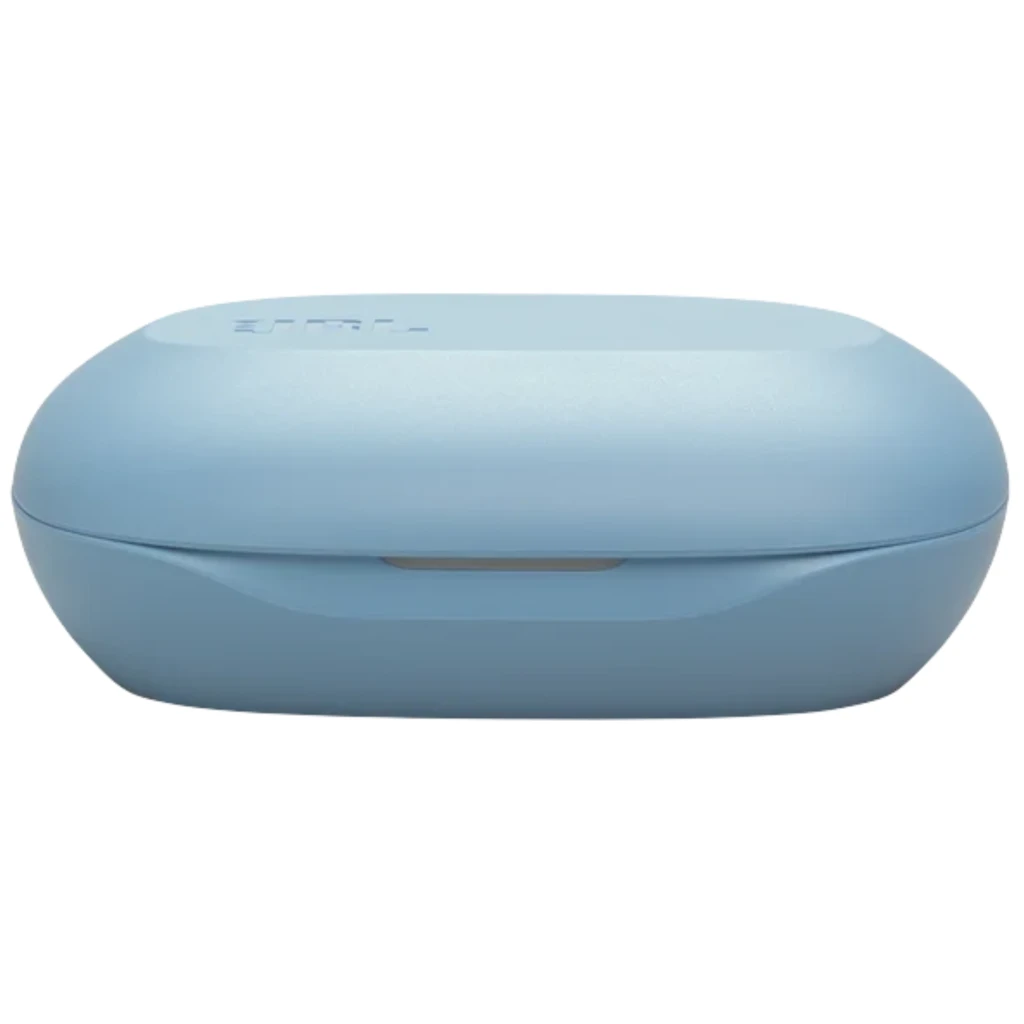 JBL Sense Lite Inalámbricos IP54 32 h Azul, estuche compacto azul claro y audífonos de gancho ergonómico, diseño deportivo, LED frontal y acabado mate - Ítem4
