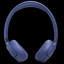 JBL Tune 680NC Bleu casque supra auriculaire sans fil bleu mat, arceau réglable, coussinets rembourrés, commandes intégrées, design pliable compact