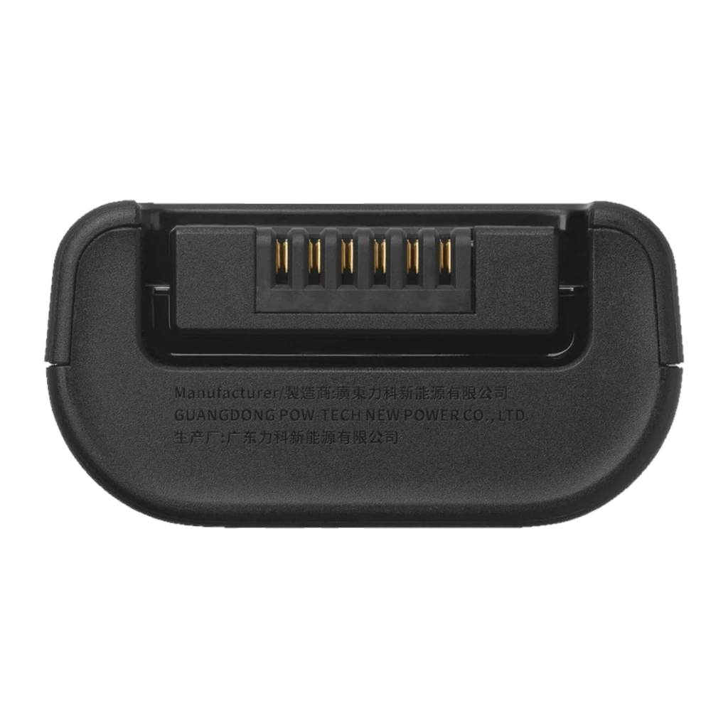 JBL Battery 400 18 h Preto: bateria portátil preta compacta, corpo fosco com logo JBL e alça superior laranja para fácil remoção e transporte - Item3