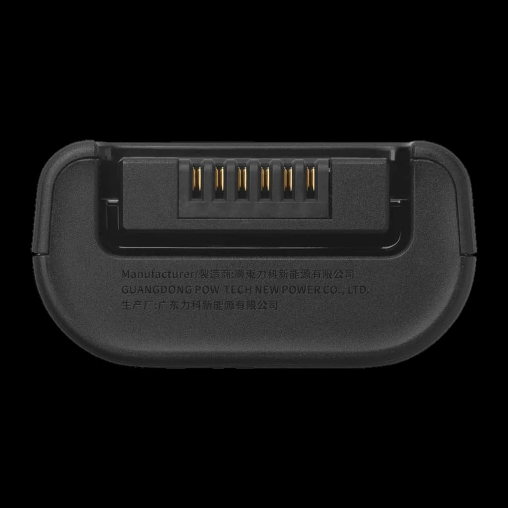 JBL Battery 400 18 h Noir, module de batterie noire compacte avec connecteur doré à 7 broches et dos texturé, format arrondi pour fixation sécurisée