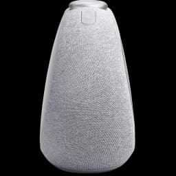 JBL Horizon 3 Radio DAB+/FM Bluetooth 5 W Gris con cuerpo cónico, tela gris texturizada, base antideslizante y rueda superior de control plateada