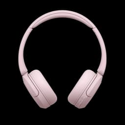 Auriculares Sony WH-CH520 Rosa con diadema acolchada, orejeras giratorias y controles laterales integrados. Diseño plegable y acabado mate elegante.