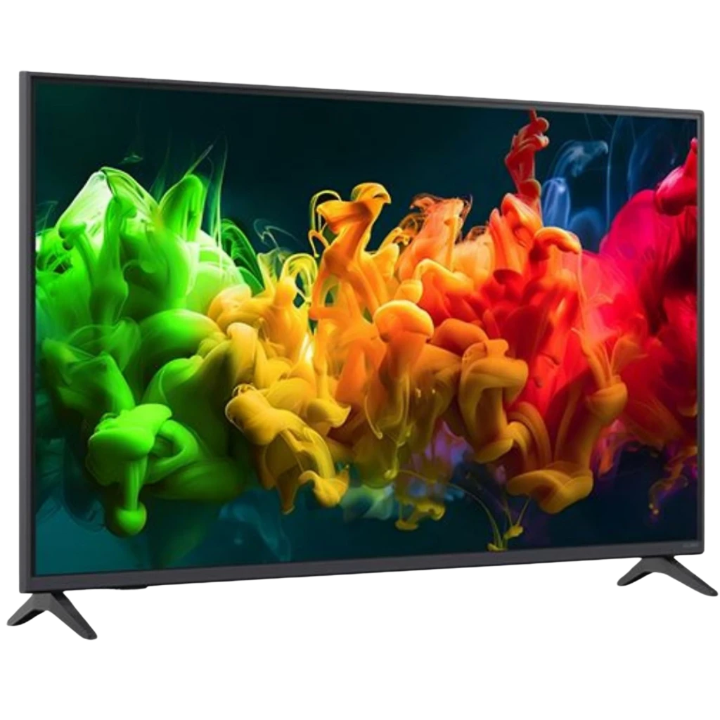 LG 43QNED81B6C Smart TV QNED Evo MiniLED 43 polegadas 4K com bordas finas, tela vibrante com cores intensas e logo AI 2026 exibido na frente - Item1