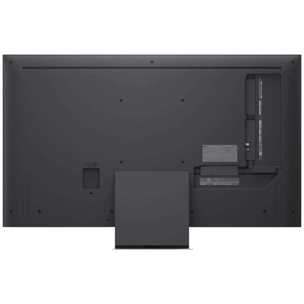 LG 43QNED86B6B Smart TV QNED MiniLED 43 4K α7 AI Gen9 Preto com tela fina, bordas estreitas, base central e cores vibrantes em painel QNED evo - Item2