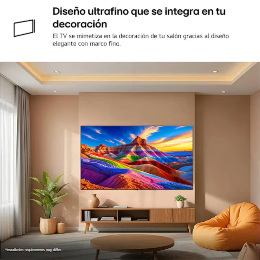 LG OLED55B6ELC Smart TV OLED 55 4K α8 AI Processor Preto com tela fina sem bordas, base dupla, cores vibrantes e pretos puros, controle com ponteiro - Item3