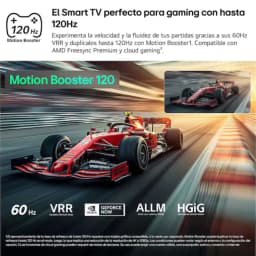 LG 65QNED81B6A Smart TV QNED Mini LED 65 4K α7 AI Gen9 com Motion Booster 120, 60Hz VRR, ALLM, HGiG e compatível com AMD FreeSync Premium e G-SYNC