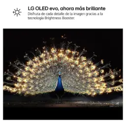LG OLED77C64LA Smart TV OLED Evo 77 4K UHD, tela fina preta com brilho intenso, contraste profundo, cores vivas e detalhes nítidos graças ao α9 AI Gen8