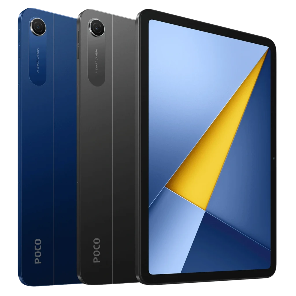 Tablet Xiaomi Poco Pad C1 WiFi 9,7 pol azul, bordas finas, câmera traseira única, tela ampla com moldura preta, 6 GB RAM e 128 GB armazenamento - Item5