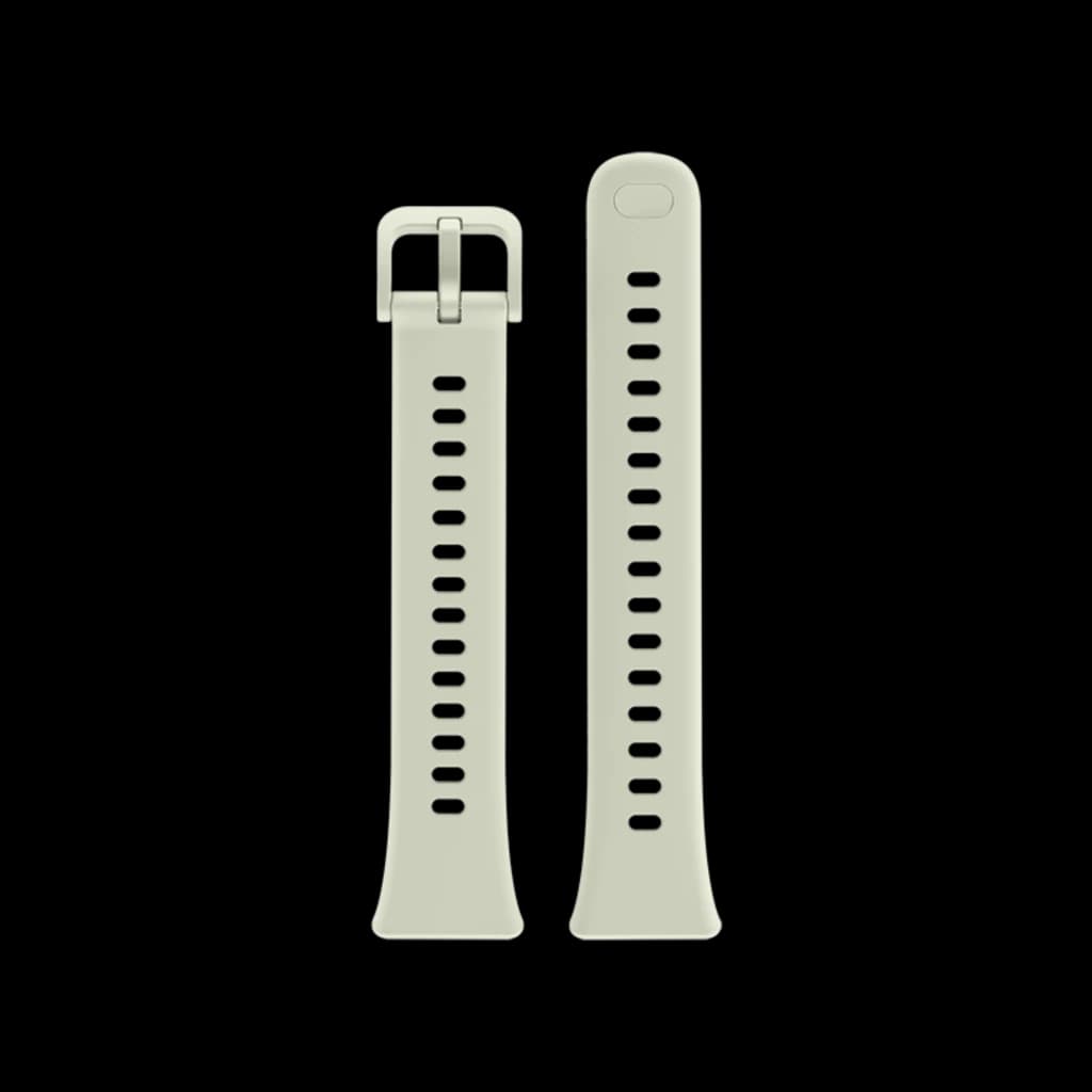 Correa verde para Huawei Band 11, silicona suave con cierre de hebilla y múltiples orificios ajustables, diseño 5ATM compatible con pantalla 1,62 pulgadas