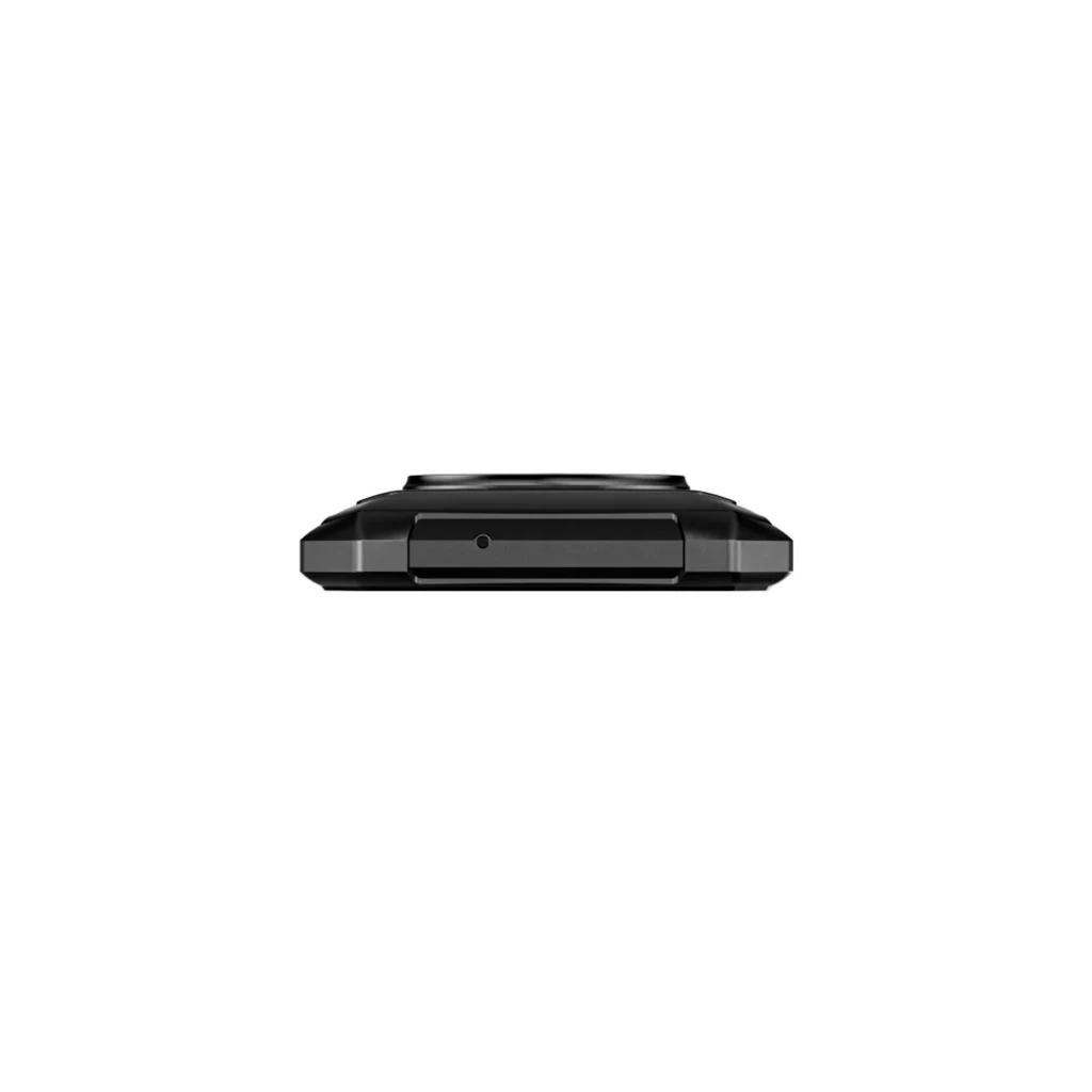 Smartphone robusto preto com ecrã 6,58, câmara traseira circular tripla 50X, moldura reforçada e design angular com detalhes em vermelho e verde - Item4