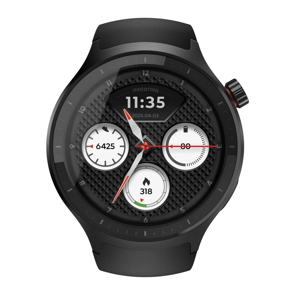 Motorola Moto Watch Volcanic Ash 4gb negro - vista principal