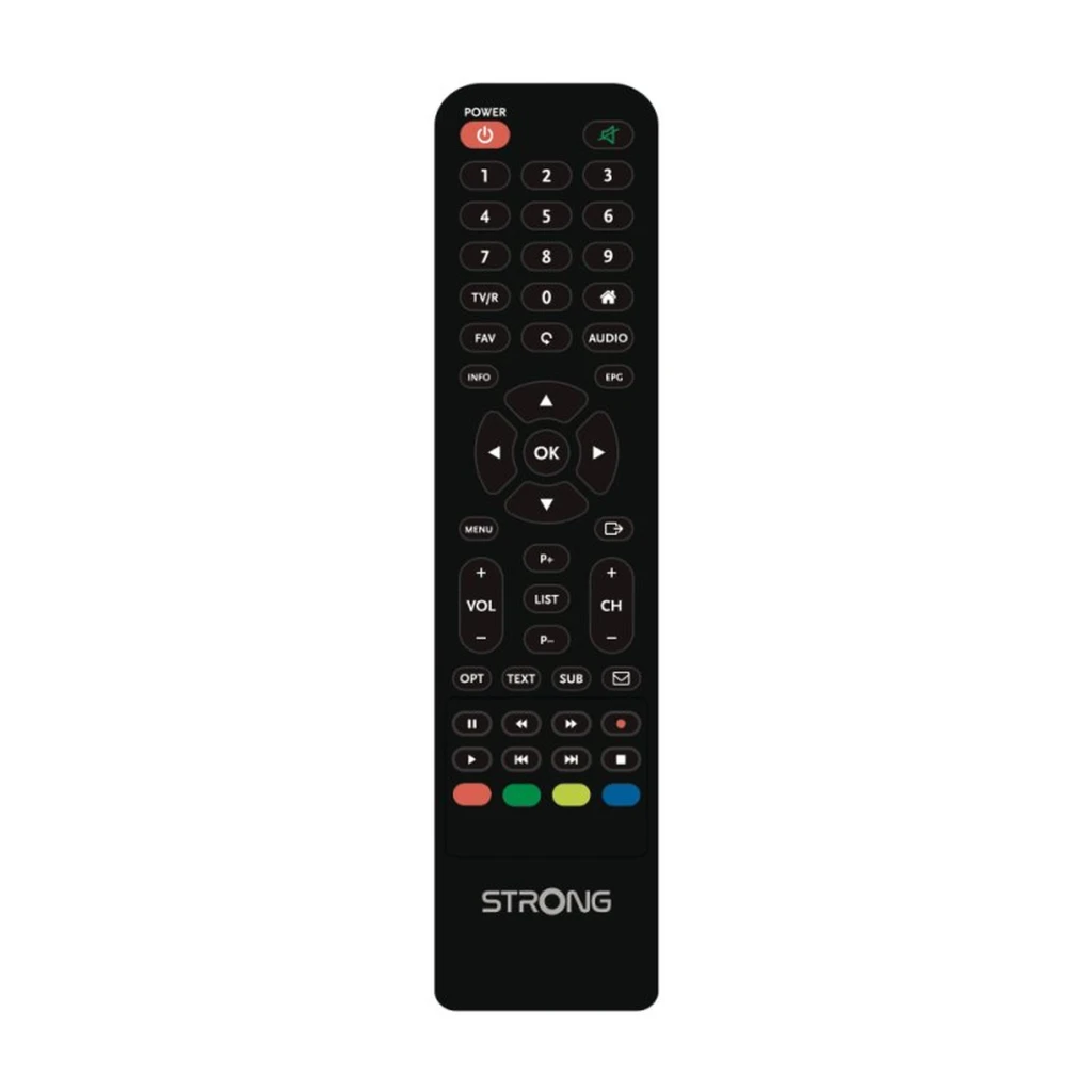 Receptor Strong SRT 7040 con display LED naranja 8888, botón de encendido, puerto USB frontal y chasis ventilado negro con logotipo Dolby Audio - Ítem3