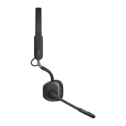Micro-casque oreille ouverte Shokz OpenMeet UC USB-A, arceau fin noir, micro perche flexible, design léger pour appels clairs, connexion Bluetooth et USB-A
