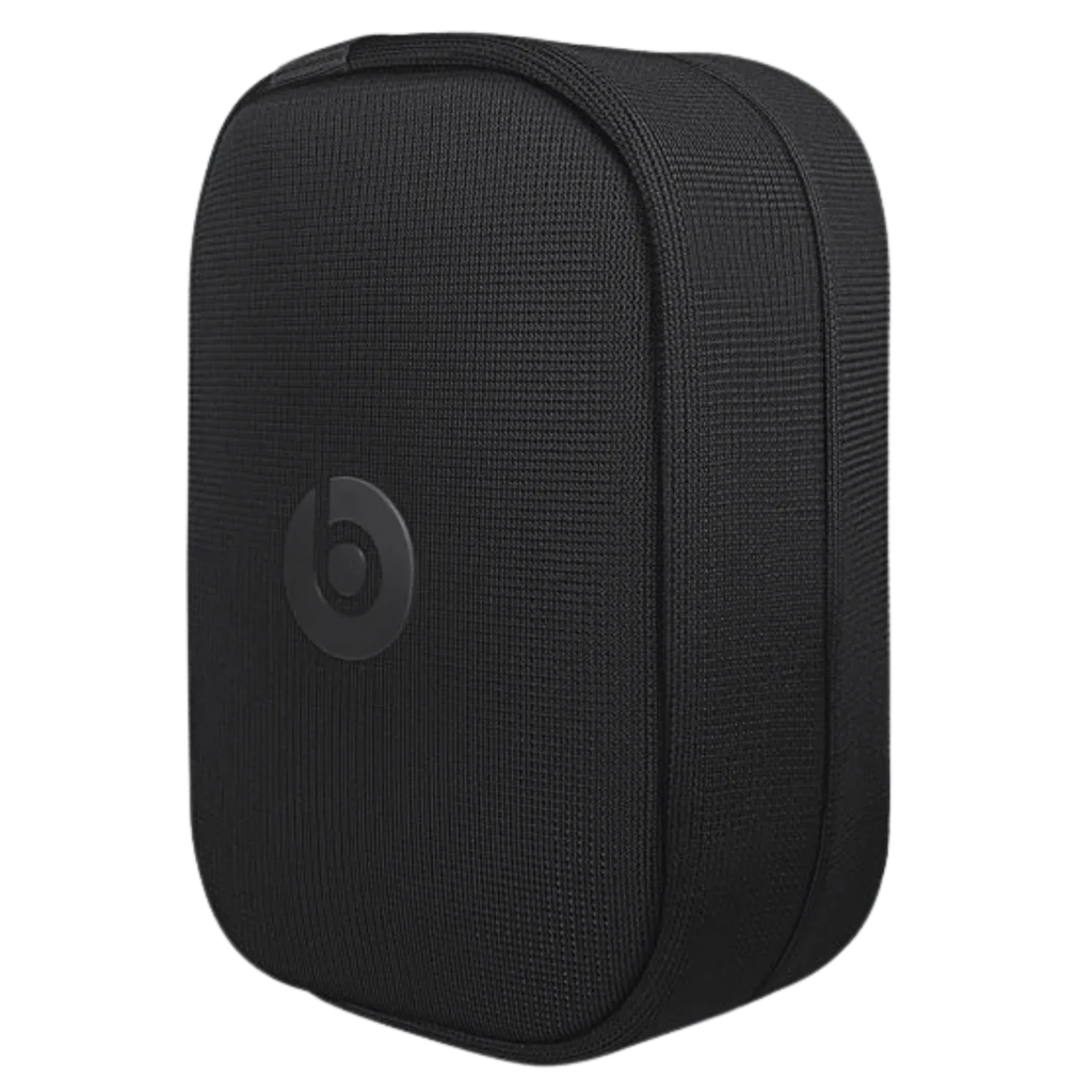 Beats Studio Pro ANC Noir/Doré - Casques Bluetooth au design élégant, arceau beige, coques noires avec accents dorés et logo b distinctif, coussinets - Ítem10