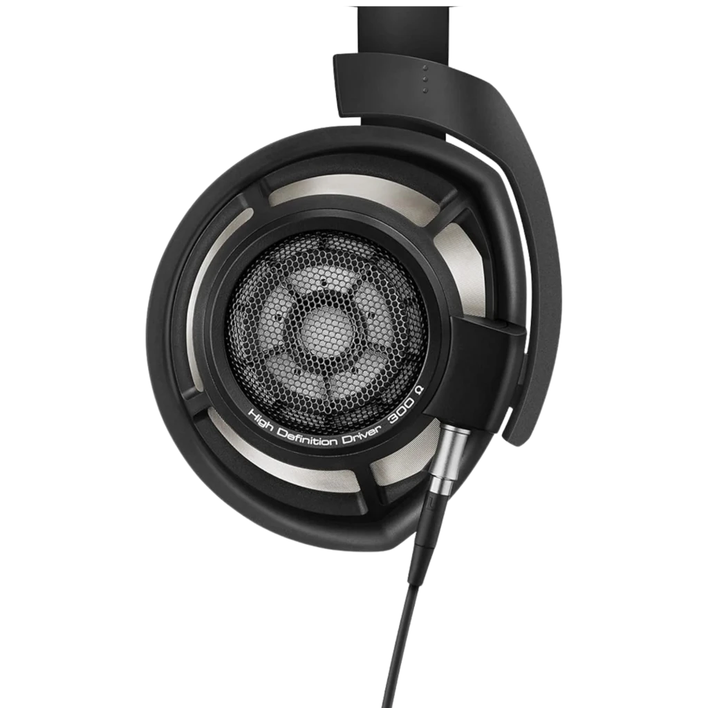 Sennheiser HD 800 S 56 mm 300 Ω Negro mate, auriculares abiertos con copas grandes, rejilla metálica y diadema acolchada; cable desmontable y diseño premium - Ítem2