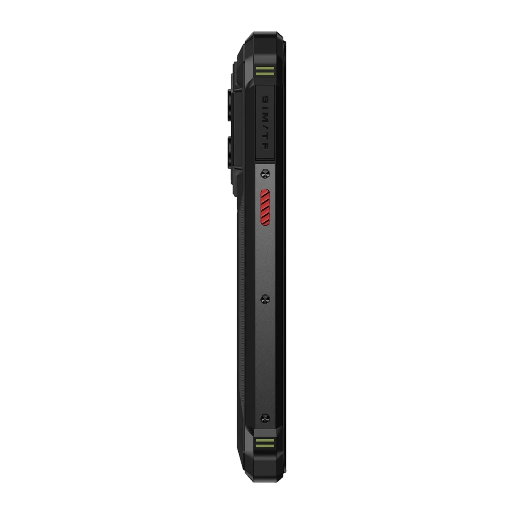 Fossibot F117 5G negro robusto con pantalla amplia, módulo trasero con linterna y diseño reforzado; 8GB RAM, 256GB y batería 10000mAh - Ítem5