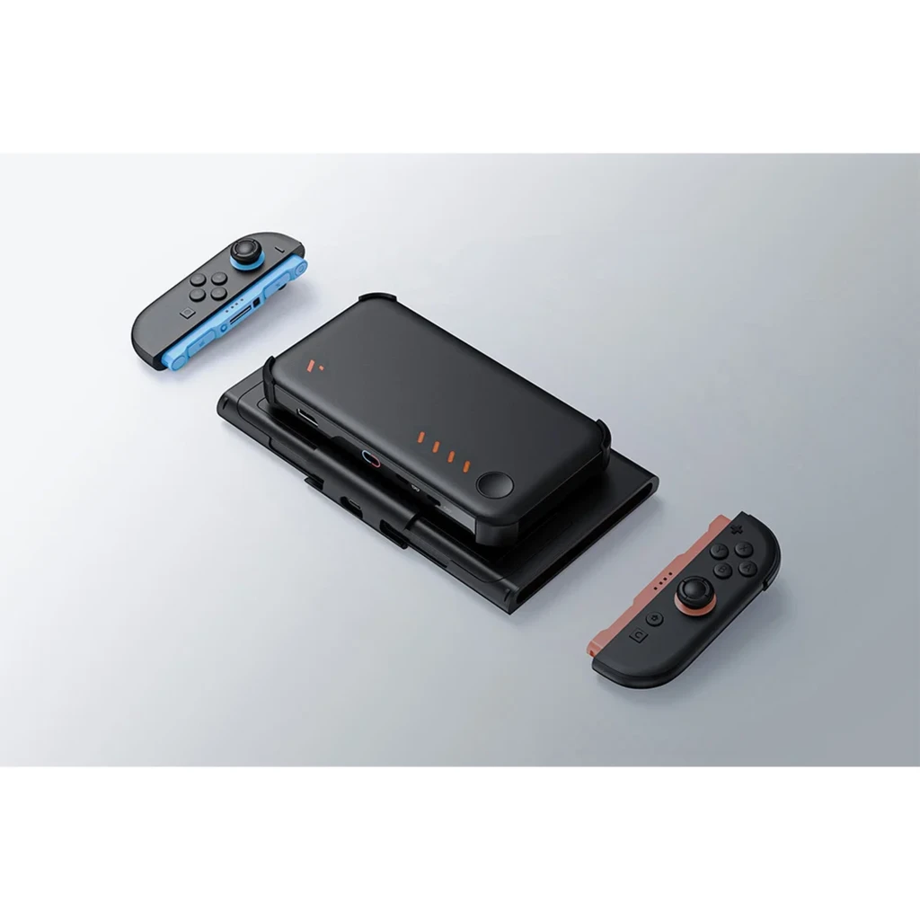 Soporte dock VITURE Mobile Docking Station Holder para Nintendo Switch 2 en color negro, diseño ergonómico, ranuras antideslizantes y puerto USB-C central - Ítem1