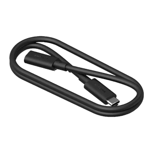 Cable extensor USB-C macho a hembra VITURE de 50 cm, color negro, diseño flexible y delgado, conectores USB 3.2 Gen1 con carcasa robusta y acabado mate