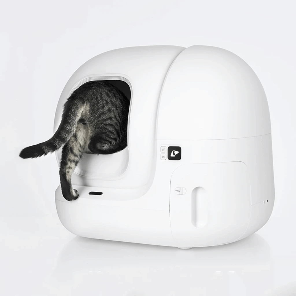 Valla Petkit Pura Max Fence blanca curvada con bordes acanalados, accesorio de plástico para Pura Max, Pura Max 2 y Purobot Max Pro - Ítem1