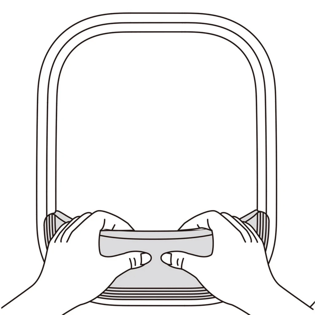 Valla Petkit Pura Max Fence blanca curvada con bordes acanalados, accesorio de plástico para Pura Max, Pura Max 2 y Purobot Max Pro - Ítem3