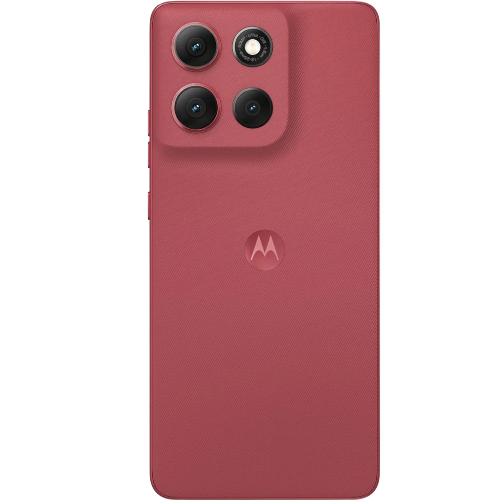 Motorola Moto G86 5G 8Go/256Go Pantone Chrysanthemum, coque rose mate, triple caméra arrière proéminente, écran bord à bord avec poinçon central - Ítem5