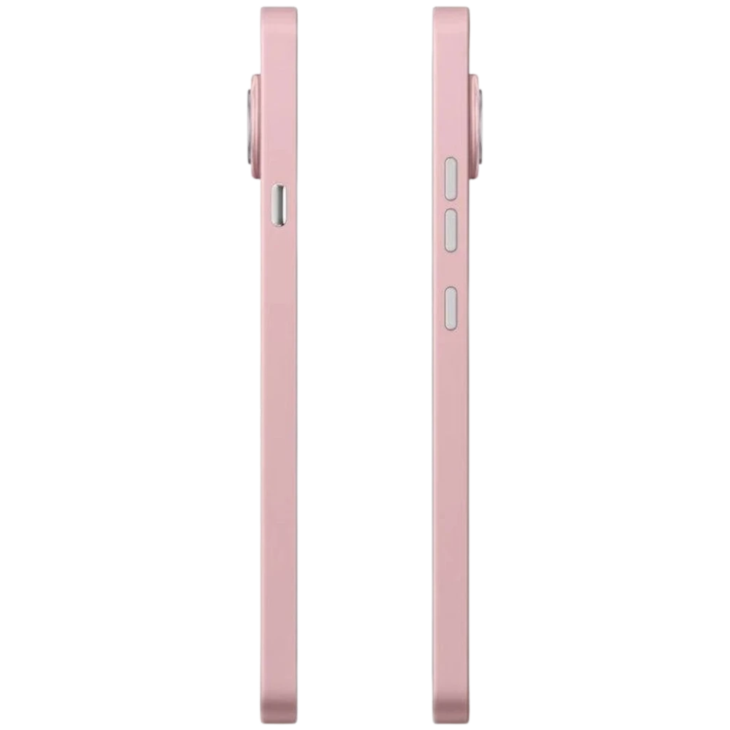 Nothing Phone 4a 5G rosa con tapa trasera transparente y módulos visibles, doble cámara horizontal, frontal con pantalla AMOLED LTPS 6,78 y biseles finos - Ítem7