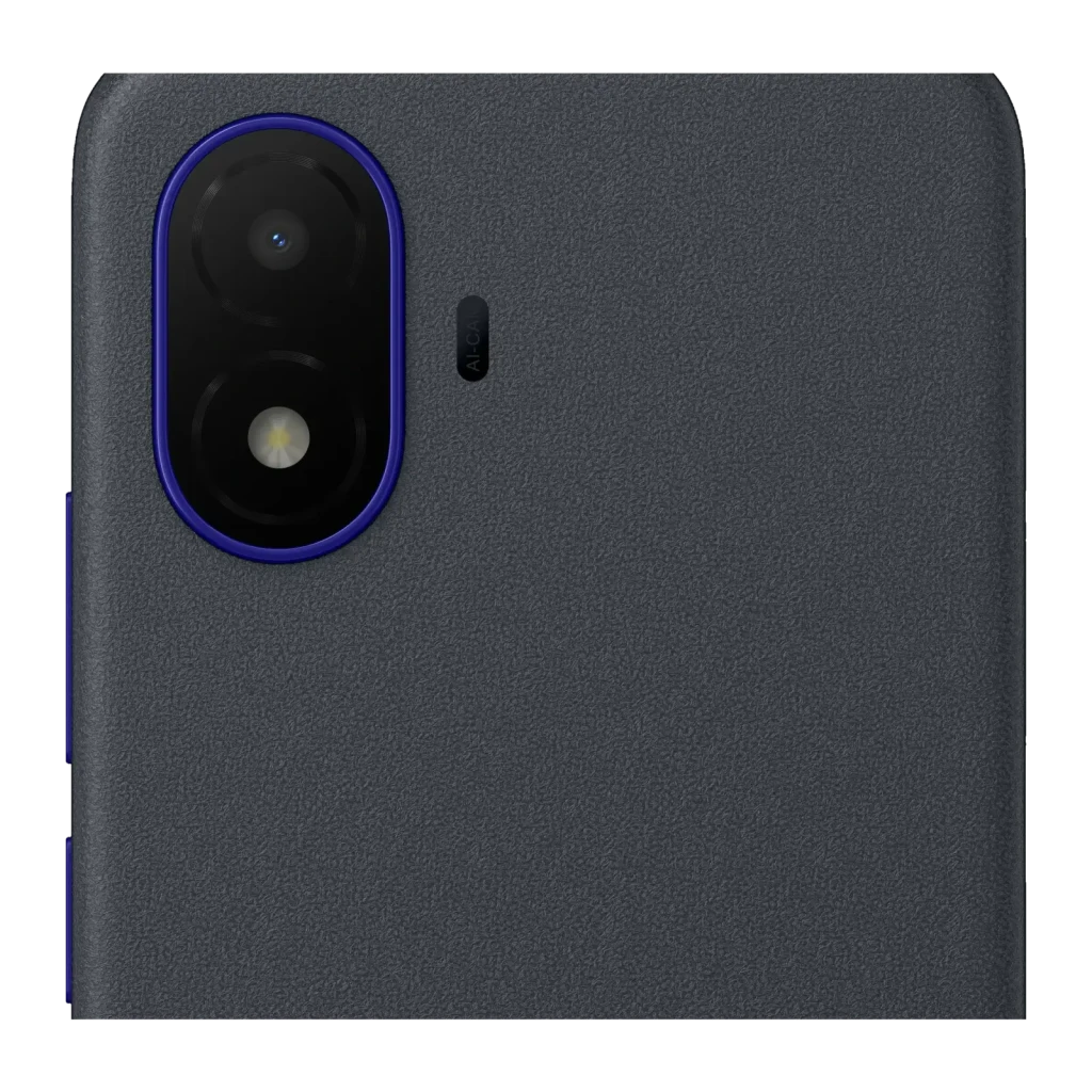 TCL K70 SE 4G 64 GB Preto Índigo com tela notch em V, traseira fosca texturizada, câmera dupla com aro azul, 4 GB RAM e bateria 3000 mAh - Item5