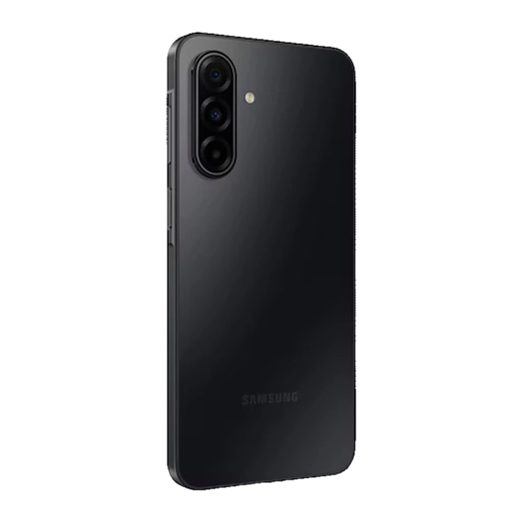 Samsung Galaxy A27 5G preto com tela 6,7 Super AMOLED 120Hz, bordas finas, câmera traseira tripla vertical e furo central para câmera frontal, 128GB e 6GB RAM - Item1
