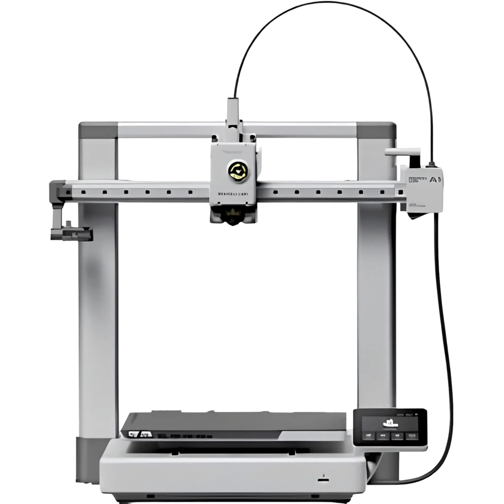 Bambu Lab A1 impressora 3D compacta com estrutura em alumínio, cabeçote móvel, cama aquecida, tela touch inclinada e guia de filamento superior - Item1