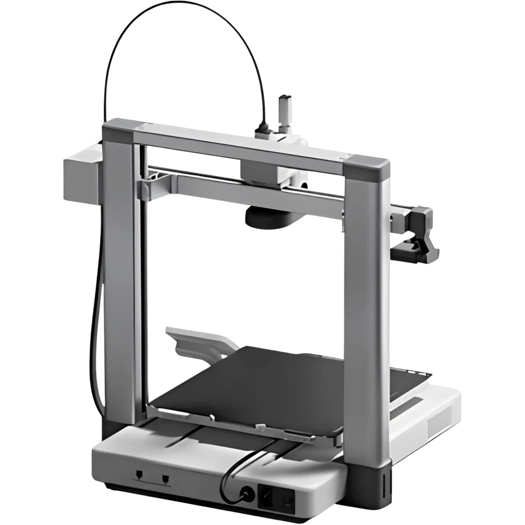 Bambu Lab A1 impressora 3D compacta com estrutura em alumínio, cabeçote móvel, cama aquecida, tela touch inclinada e guia de filamento superior - Item2