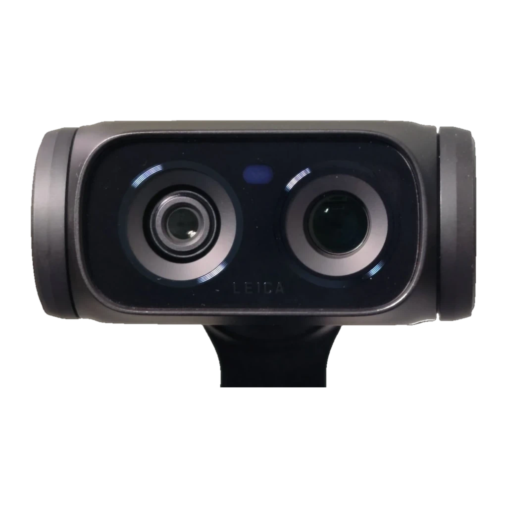 Poignée caméra avec écran, tête stabilisée à 3 axes, double optique Leica, commandes rouges et noires, design compact pour prises de vue fluides et - Ítem6
