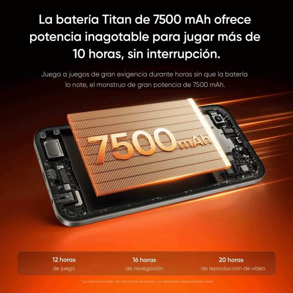Realme P4X Phantom Navy 128GB, tela 6,8 pol com recorte em gota, moldura fina, câmera dupla traseira com aro metálico e gradiente azul; design IP64 elegante - Item3