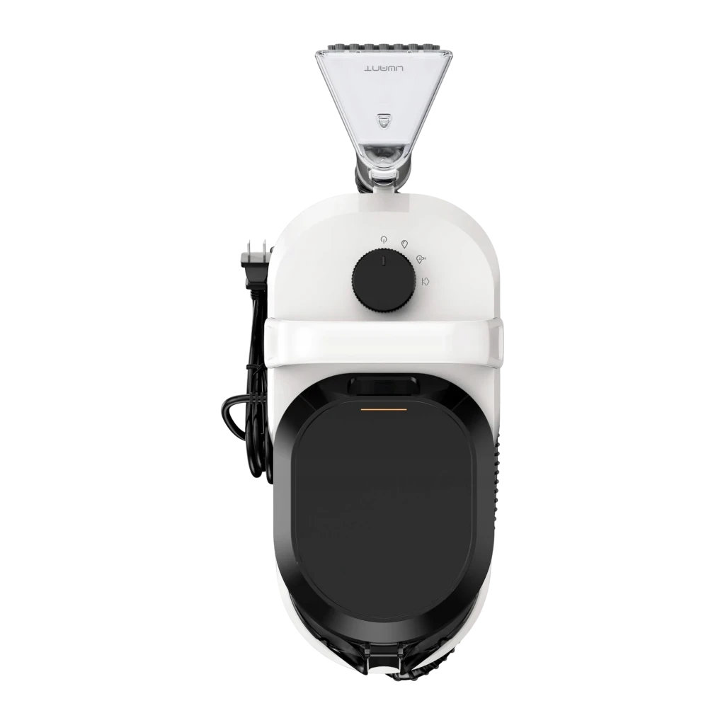 Aspirador Uwant Y100 branco e preto com reservatório transparente 1.2L, mangueira longa enrolada, pega superior e bocal de limpeza a vapor destacável - Item11