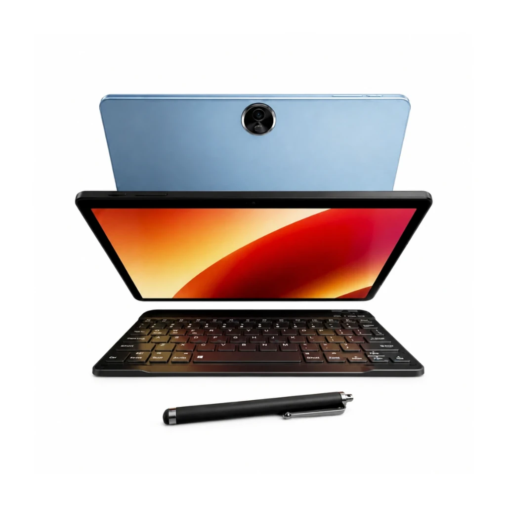 Tablet Blackview Zeno 5 gris de 11 pulgadas, marco delgado, pantalla IPS 90Hz, cámara trasera circular, frontal con marcos finos y cuerpo elegante - Ítem2