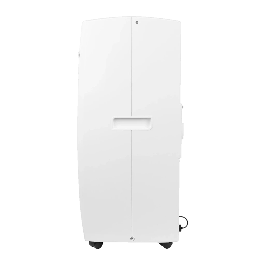 Aire Acondicionado Portátil Orbegozo ADRW 12050 compacto branco, painel superior com botões, alças laterais e rodas para fácil mobilidade, design - Item5