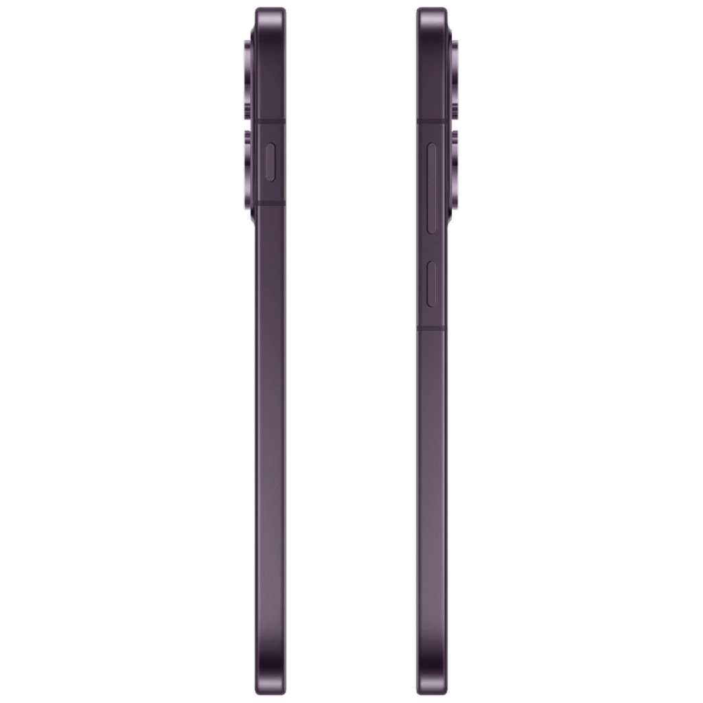 OPPO Reno16 5G roxo com tela AMOLED 6.32 120Hz, câmera tripla traseira, furo central na tela, capa transparente inclusa e carregador branco - Item3