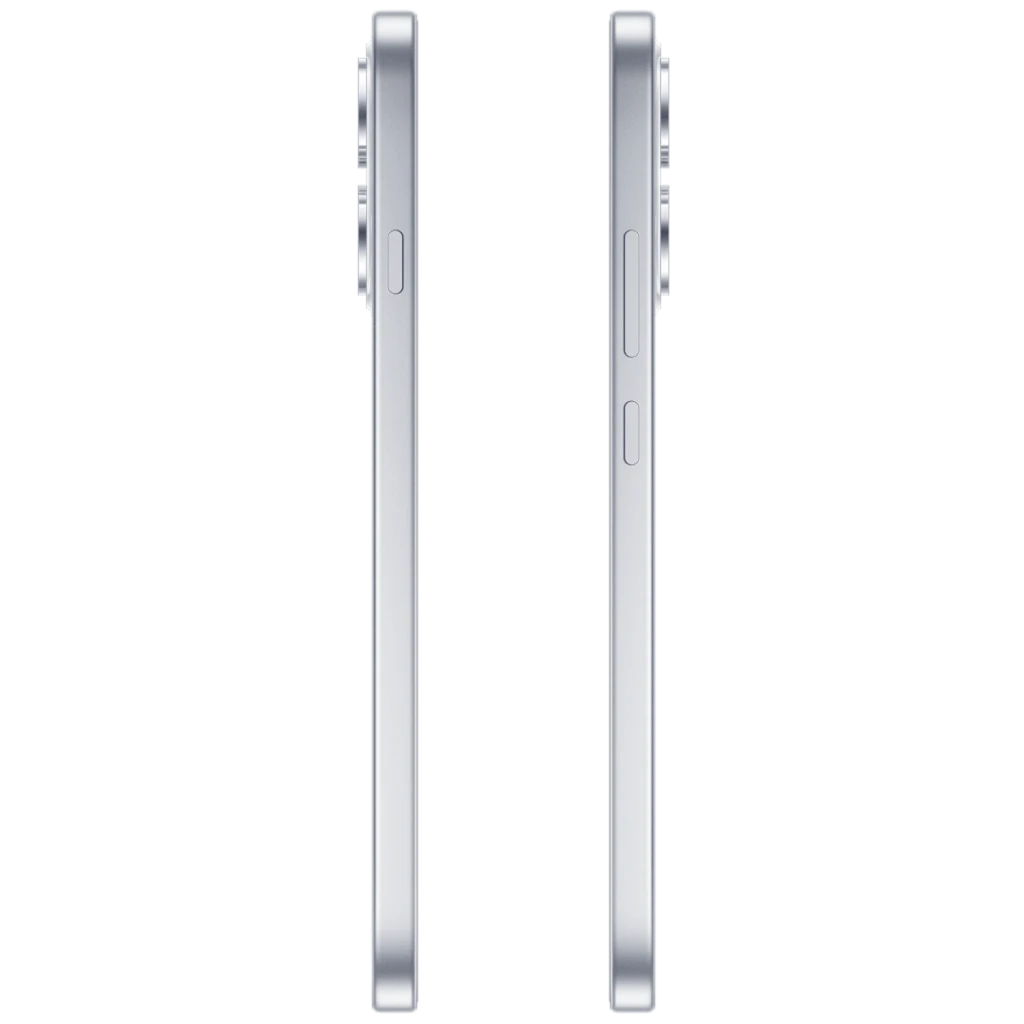 OPPO Reno16 FS 5G blanc avec grand écran AMOLED 6,57 pouces 120 Hz, triple capteur 50 Mpx, coque transparente incluse et chargeur secteur blanc - Ítem4