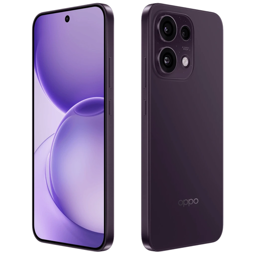 OPPO Reno16 5G violet noir avec écran AMOLED 6,32 pouces 120 Hz, triple capteur 50 Mpx, coque transparente et chargeur inclus, 8 Go 512 Go - Ítem2