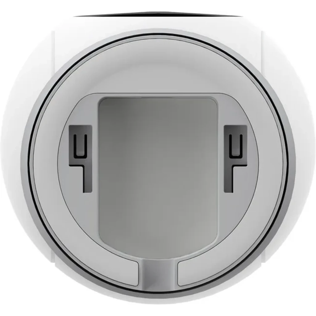 Câmara de Vigilância Xiaomi Smart Camera C701 Pro WiFi 6 4K com corpo branco, lente dupla com aros dourados, visão noturna e design esférico minimalista - Item5